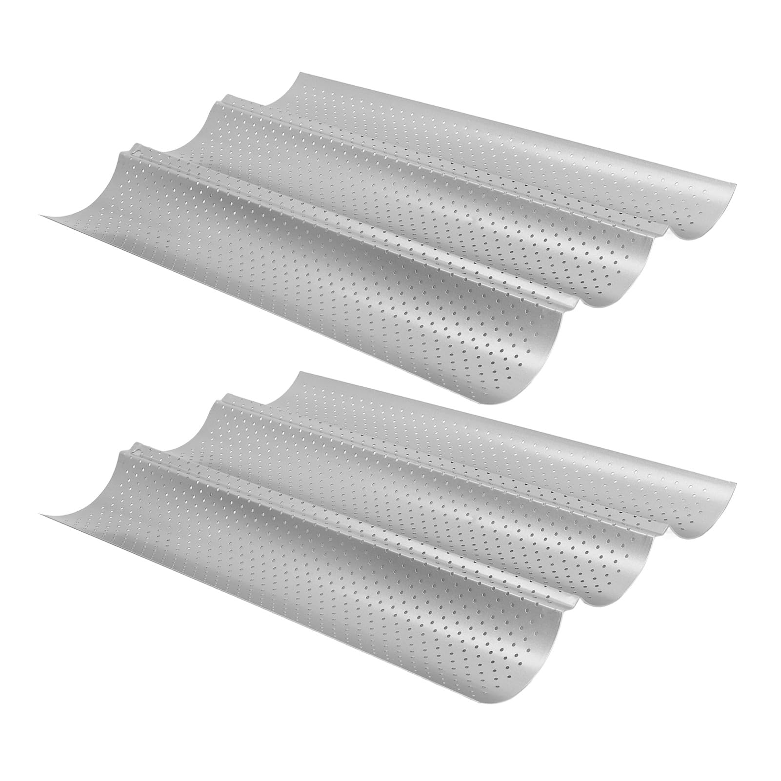 2Pcs French Baguette Pan 15