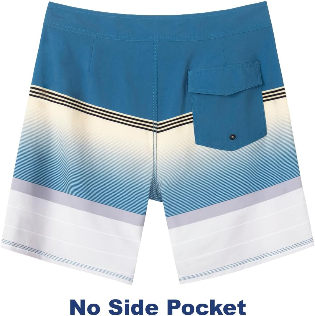 SURF CUZ Men's Board Short Beach Short 4-Way Stretch Swim Short - Image 3