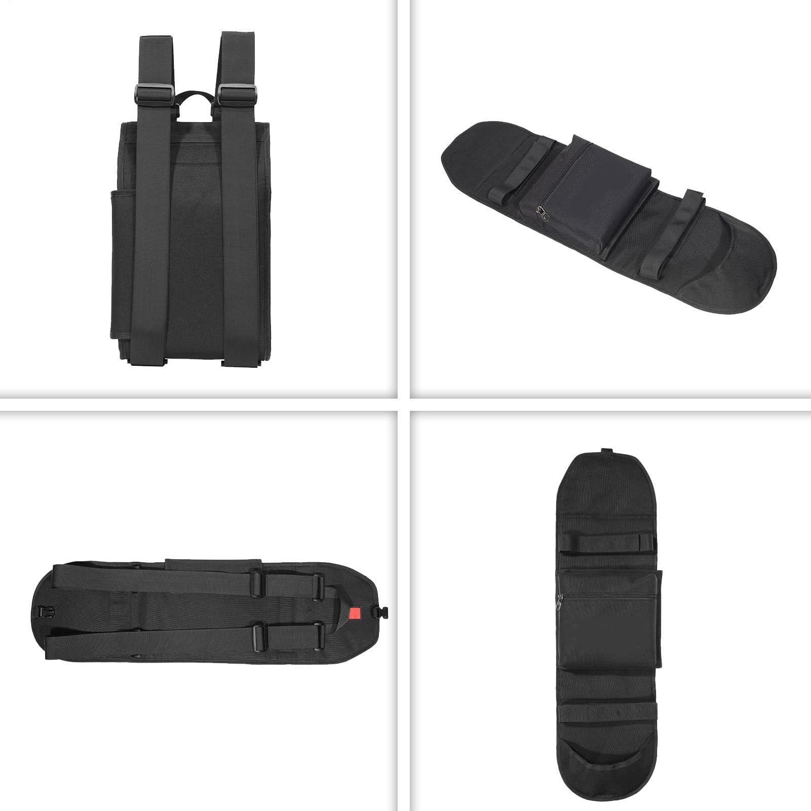 Generico Torba na deskorolkę z poliestru