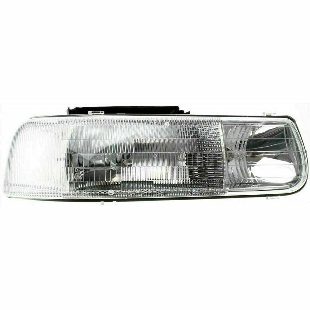 YWXJY16526134 GM2503187 Passenger Side Headlight Compatiable With Suburban Tahoe 00-06 Tahoe/00-06 Suburban 1500/00-06 Suburban 2500/99-02 2500/01-02 2500 HD/99-02 1500/01-02 1500 HD/01-02 3500