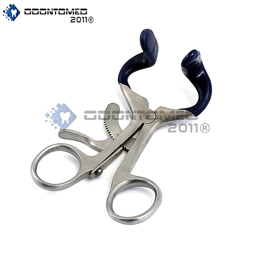 Miniatura 2 de OdontoMed2011 Mordaza de boca de Molt Blue 3.5" ODM dental