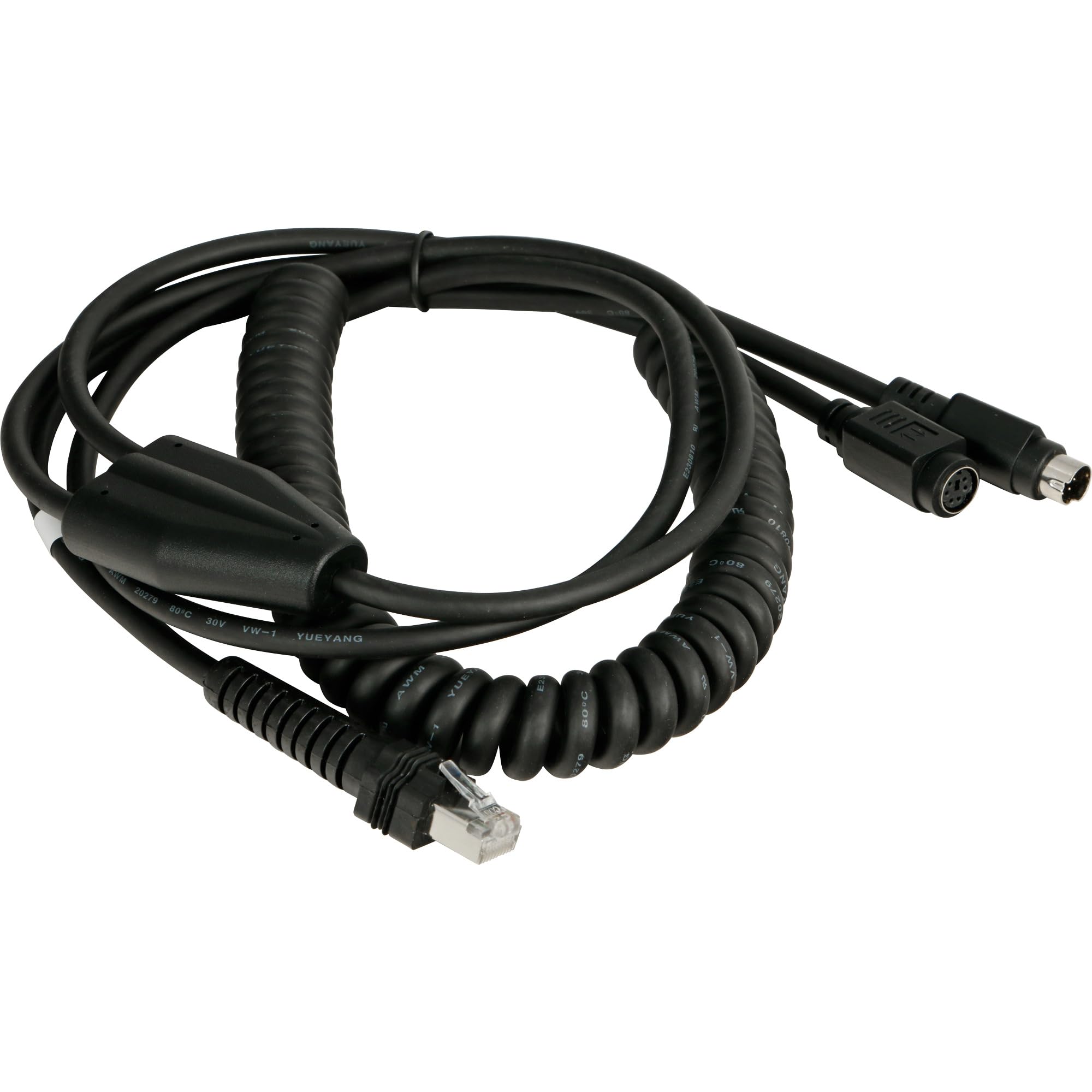 Datalogic CAB-437 cable coiled para conexion teclado Wedge PS2 4