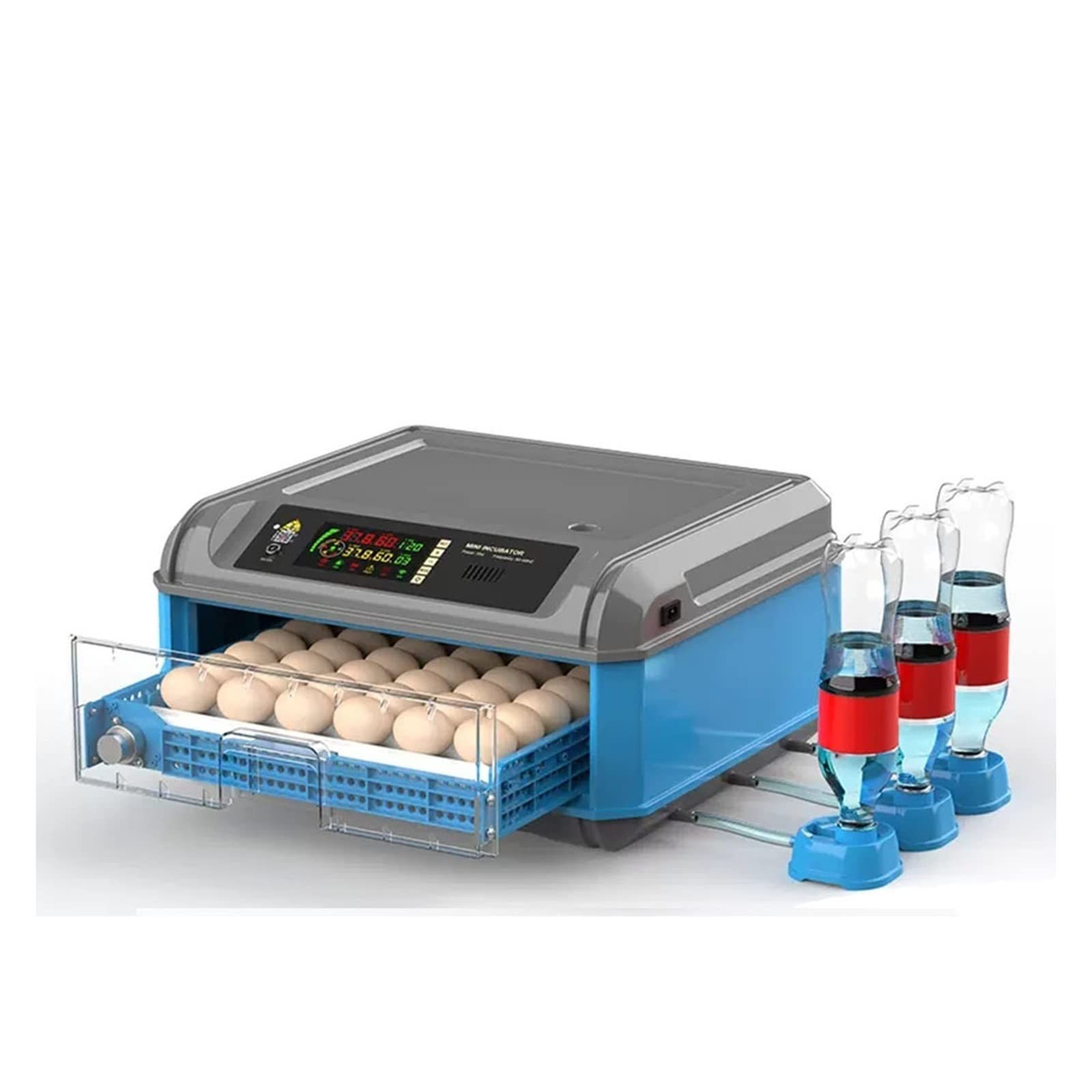 Incubatrici per uova da cova, 24/36 Incubatrice for uova Incubatrice digitale completamente automatica Famiglia Chioccia Fattoria Pollo Incubatrice for uccelli Uova Incubadora De Huevos per la cova de