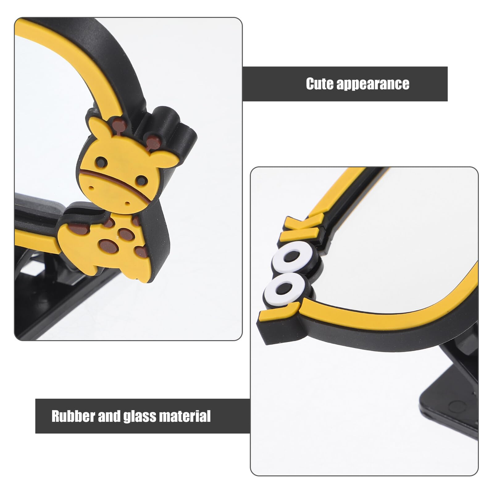 Kisangel 5 Pièces Rétroviseurs intérieurs extérieurs arrière voiture enfant miroir bébé rétroviseur bébé miroir pour nourrissons Un verre