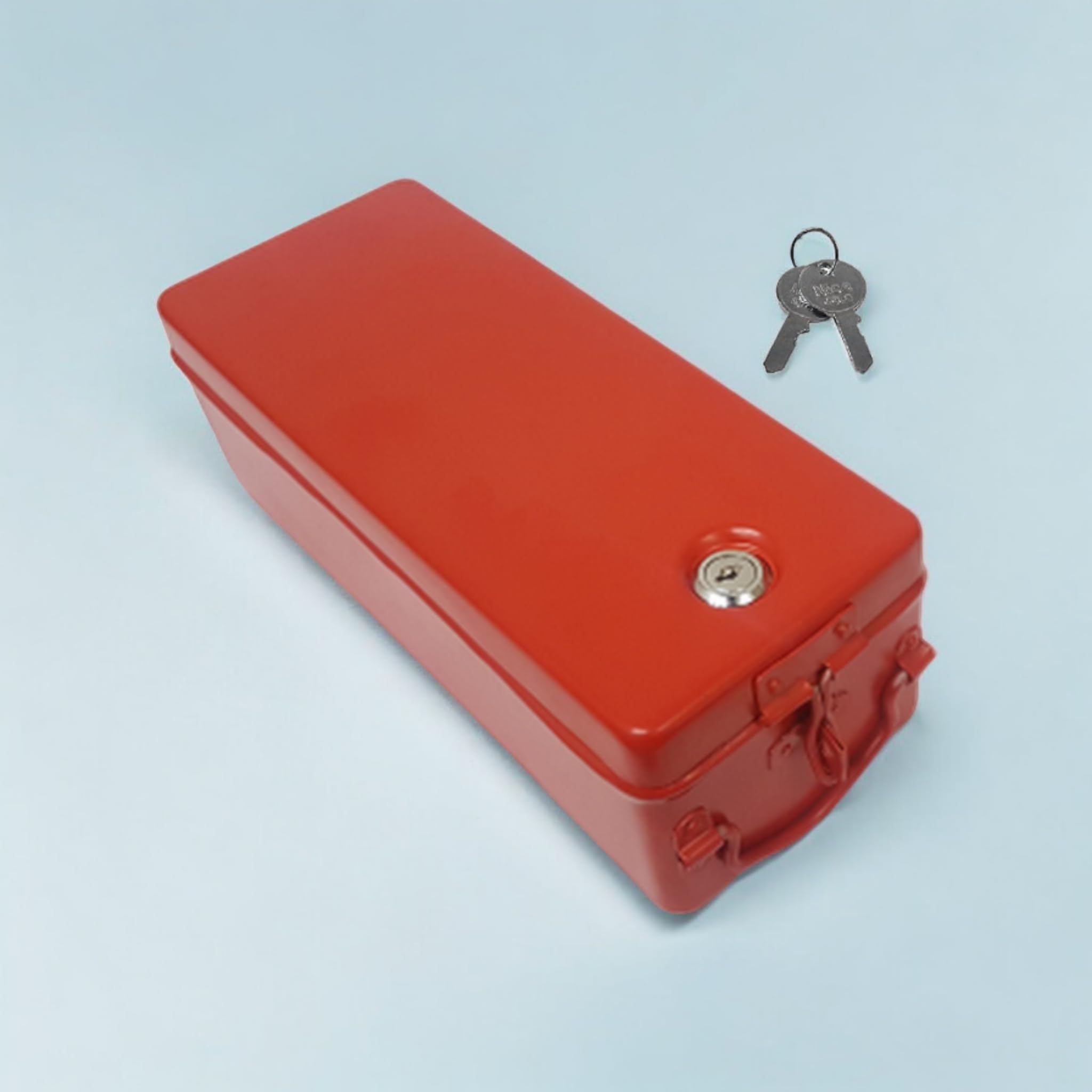 JOWEL Aluminium Bank Locker Box/Jewellery and Cash Storage Box with Lock - 12" Long (Red) (B09FTL26NX) Amazon Price History, Amazon Price Tracker