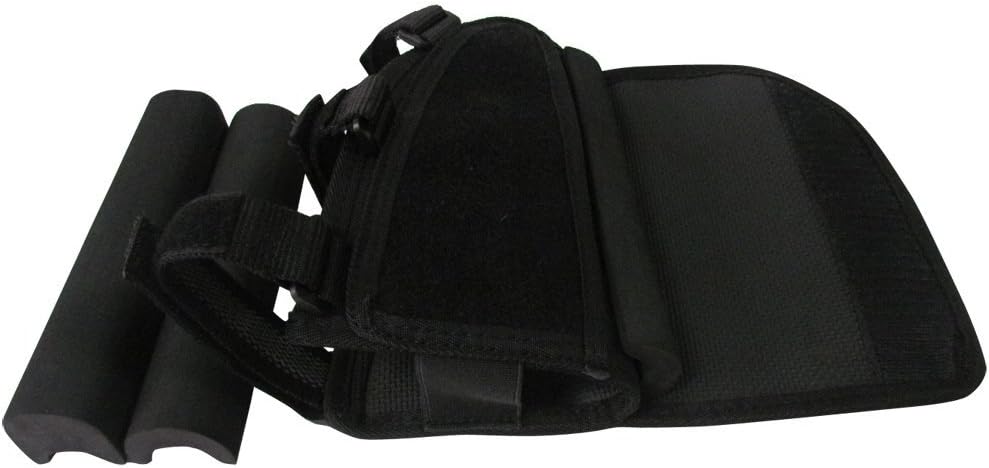 TOURBON Hunting Shooting Right Side Rifle Cartridge Holder Buttstock Cheek Rest -Black