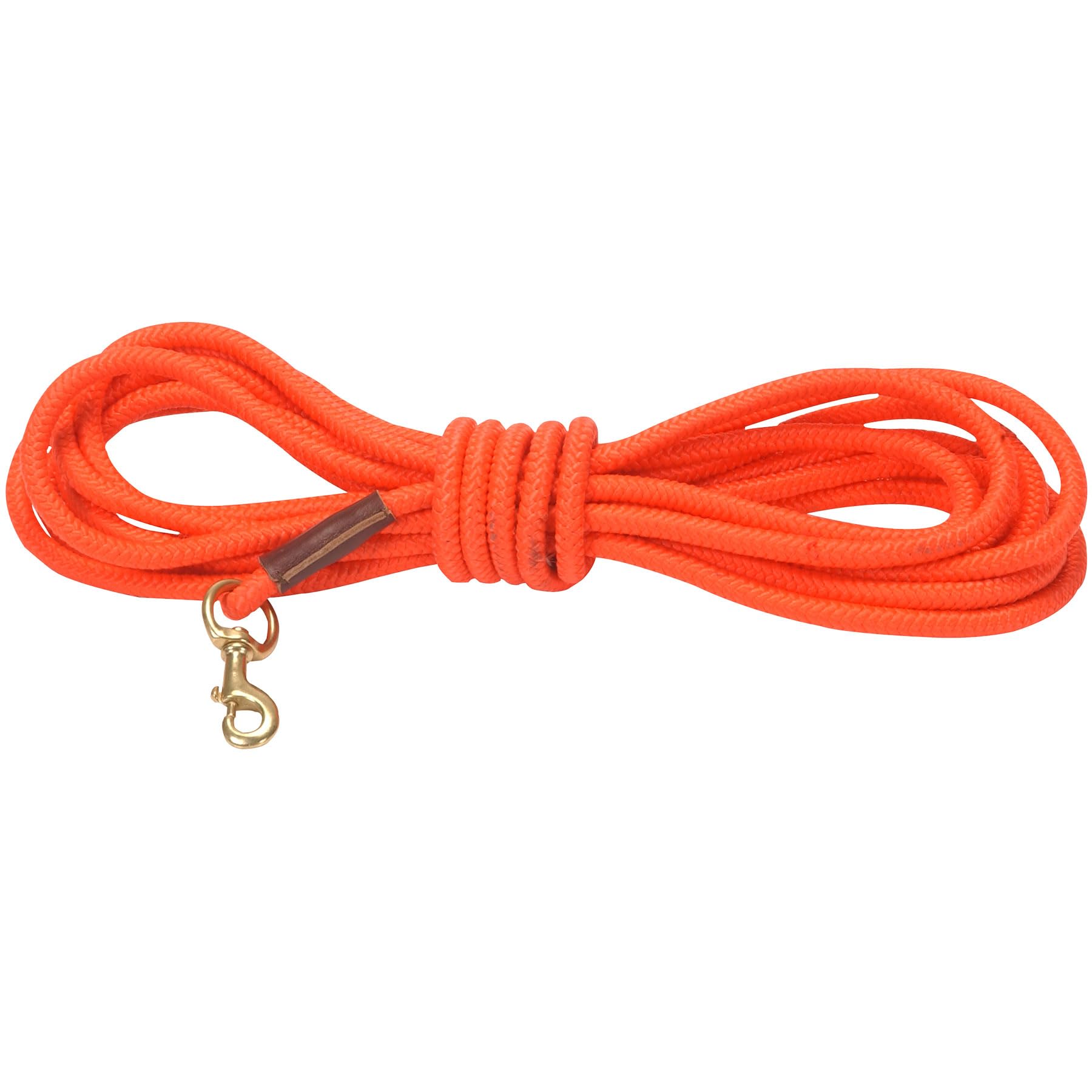 Avery Sporting Dog Schleppleine, 30 Fuß (Circa 9,14 Meter) Lang, Trainingsleine, Hundezubehör, schwimmfähig, Orange