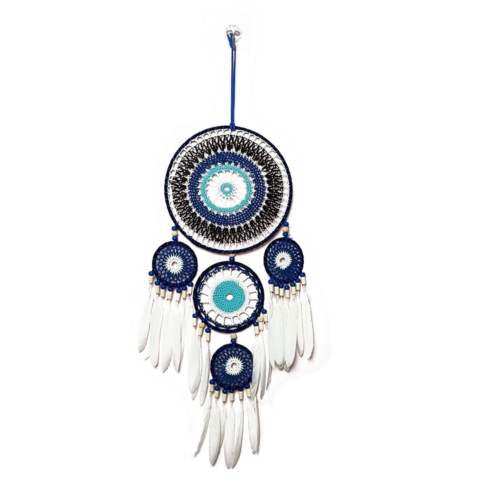 Buxuaaaa Eye Handwoven Wall Hanging Ornament Indian Styles Home Room Wall Decor Hanging Decor