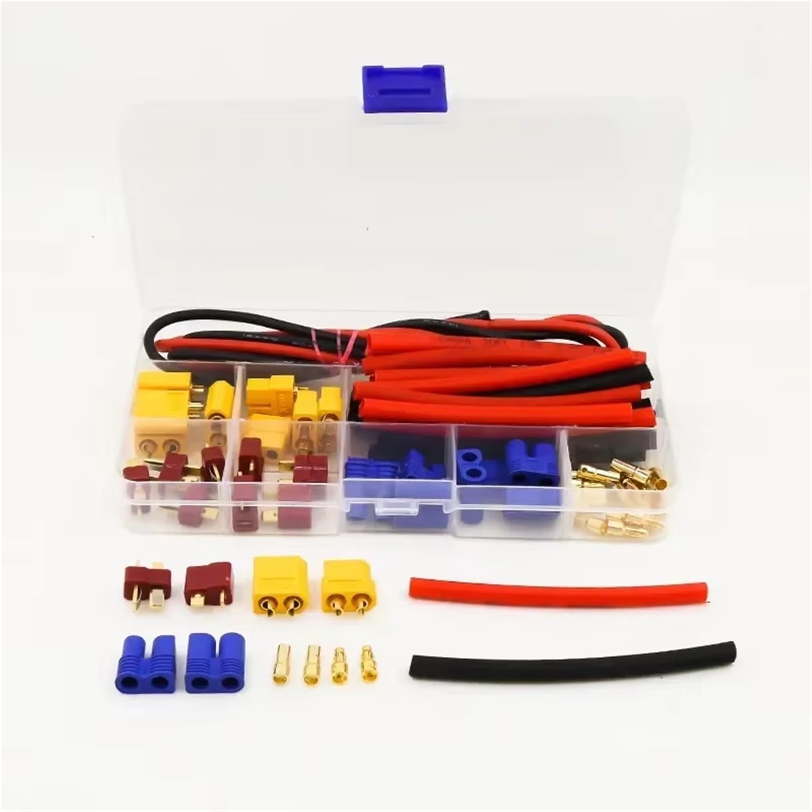 RC Autoteile Für Stecker Für EC3 Für XT60 Männlich Weiblich Adapter Stecker Mit 14AWG Silikon Draht/Schrumpf Schläuche Für RC Für FPV Drone Lipo