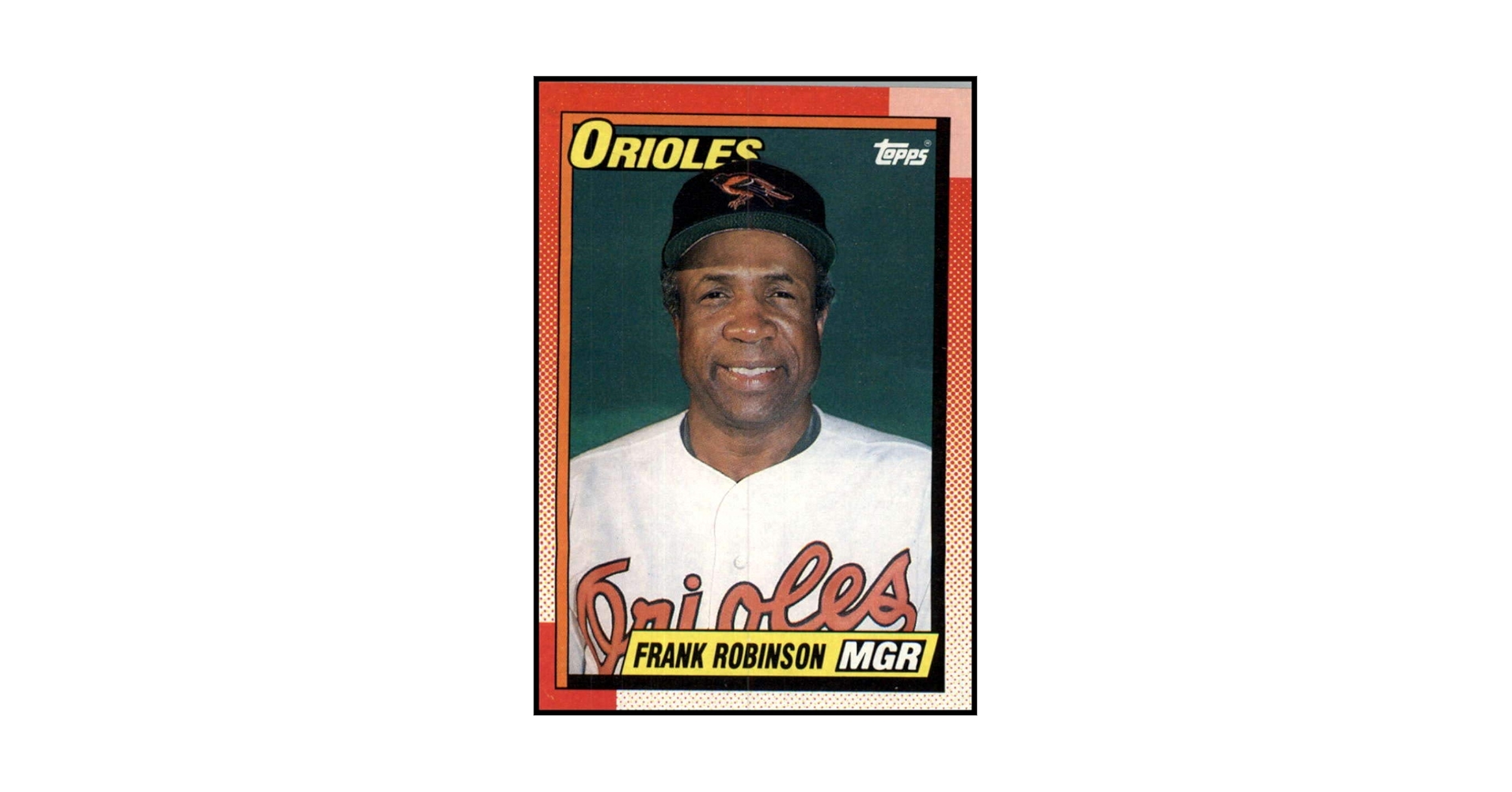 Amazon.com: 1990 Topps Baseball #381 Frank Robinson