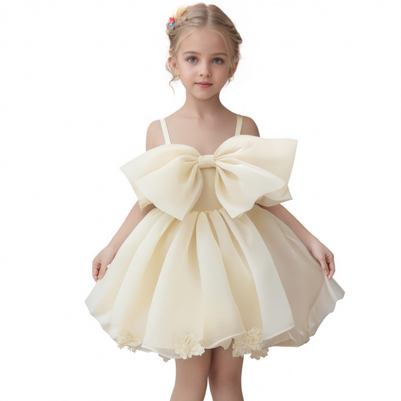Vestido de tutú para bebés de 12-18 meses suave que no pica y no irrita la piel 8