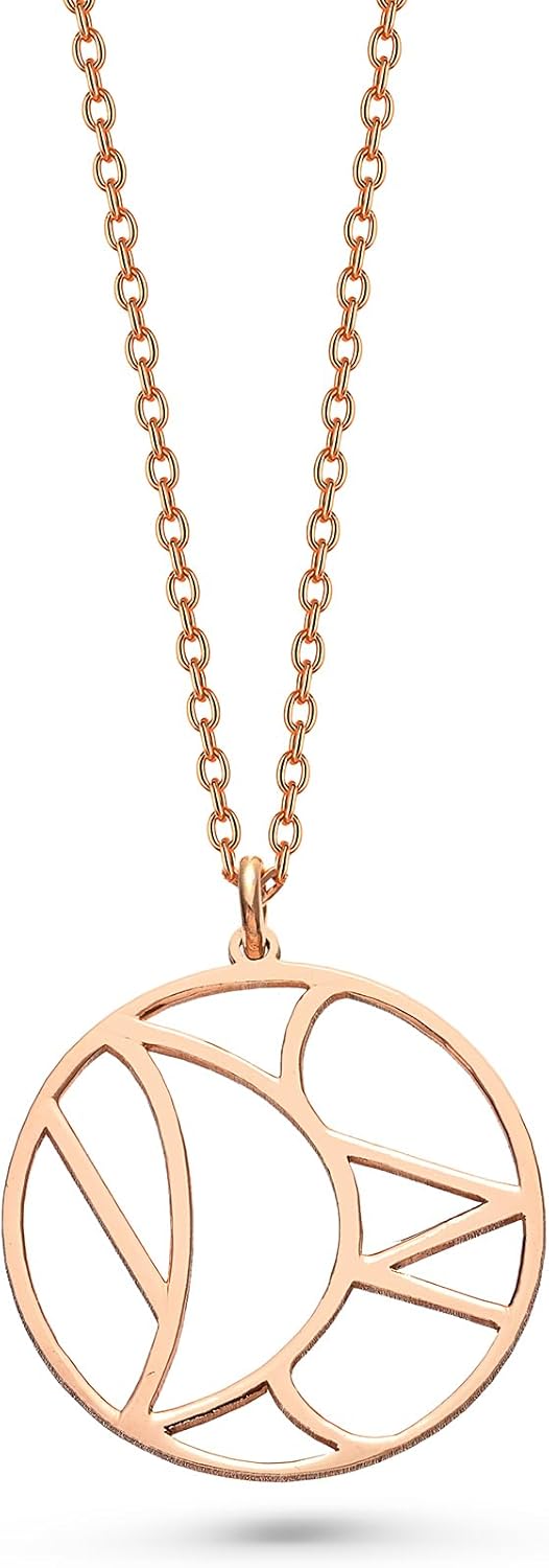 Hidden Name Logo Necklace Unique Gifts for Women 925 Sterling Silver Handmade Jewelry Custom Personalized Pendants Christmas Anniversary Mothers Day Birthday Gifts For Her Mom Wife Daughter