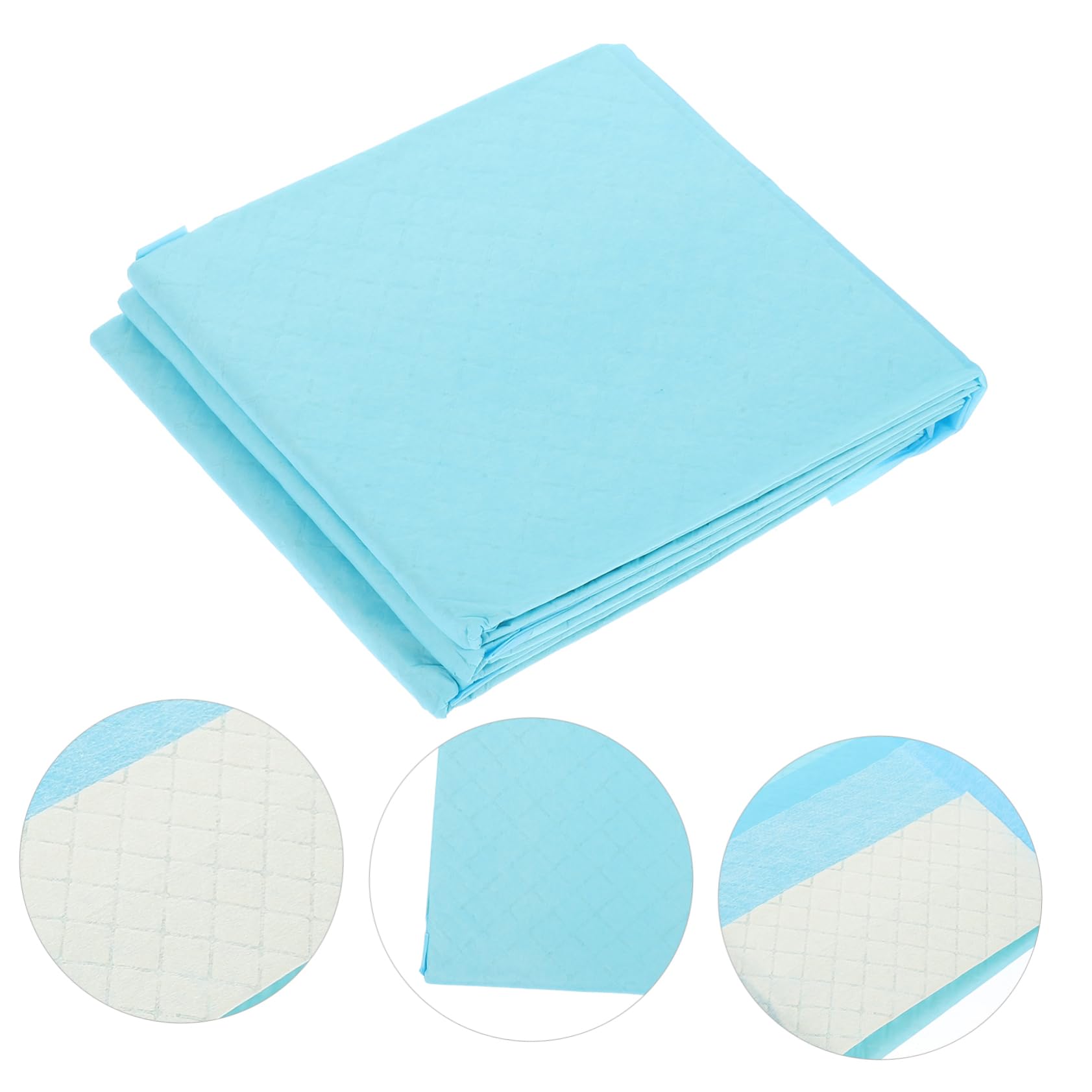 ABOOFAN Tapis de Propreté pour Lapins, Entraînement à Propreté, 50 Pièces | Non-tissé, Séchage Rapide, pour Cage de Petit Animal, Usage Multi-chiens, Léger