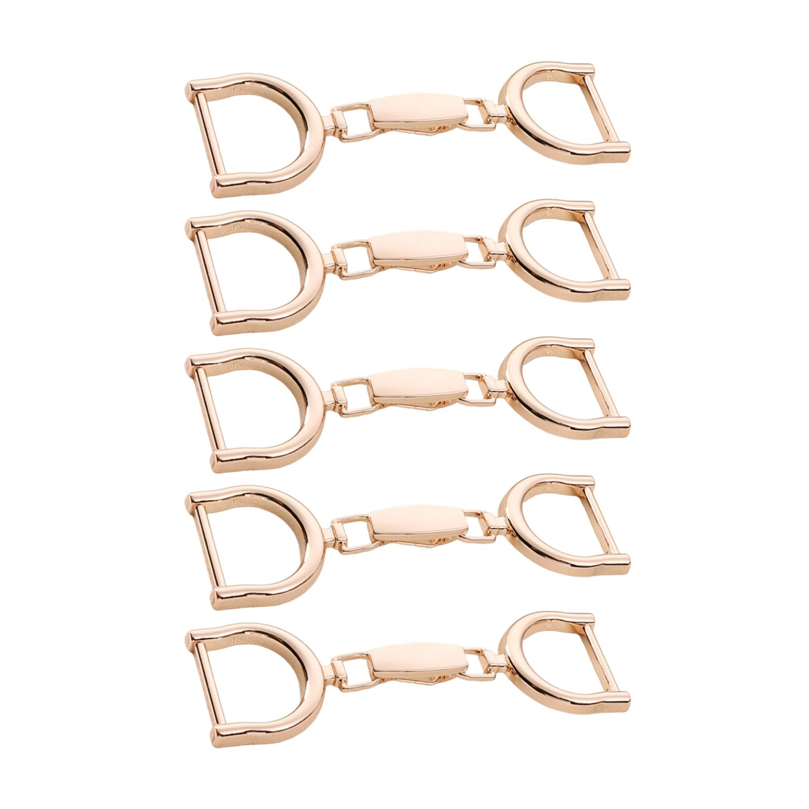 NVOQILIN Permanent Metal Alloy Waistband Grip for Women ' s Skirts Secure Interconnected Ending Permanent Grip for Outfit