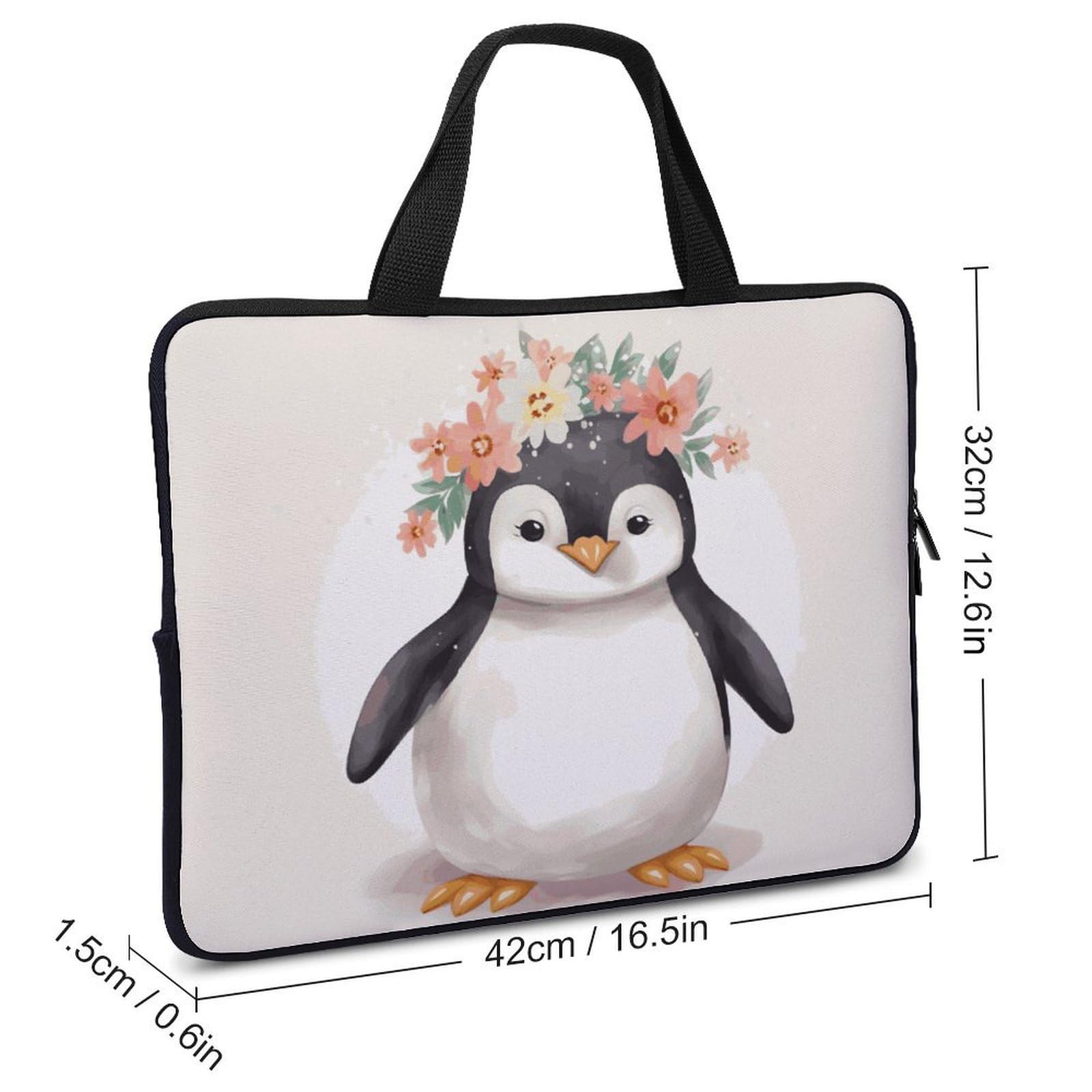 Custodia per laptop da 17 pollici, ultra sottile, leggera e impermeabile, in neoprene resistente, borsa protettiva portatile con cinghia da polso