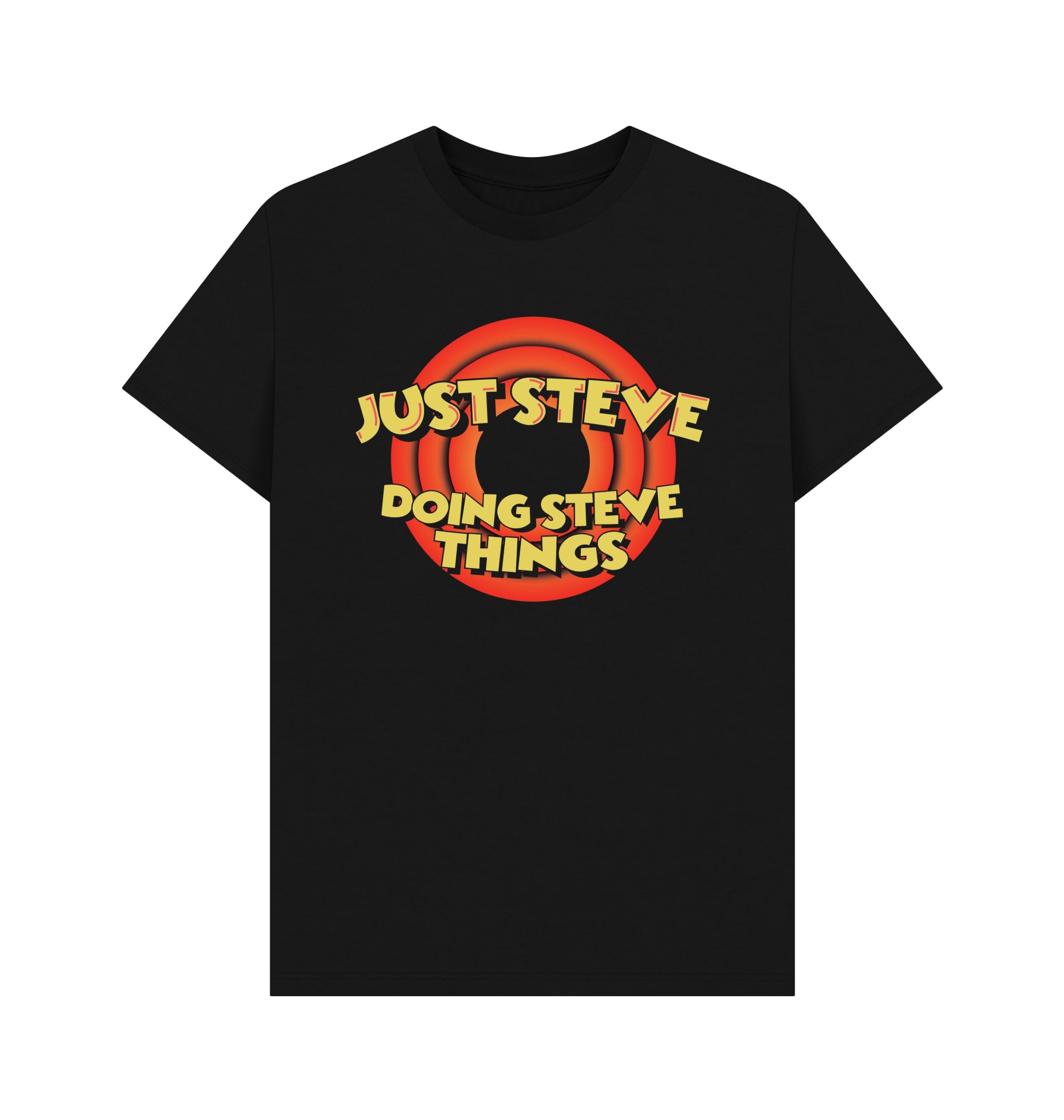 Shirtbox Just Steve Doing Steve Things Slogan T-Shirt