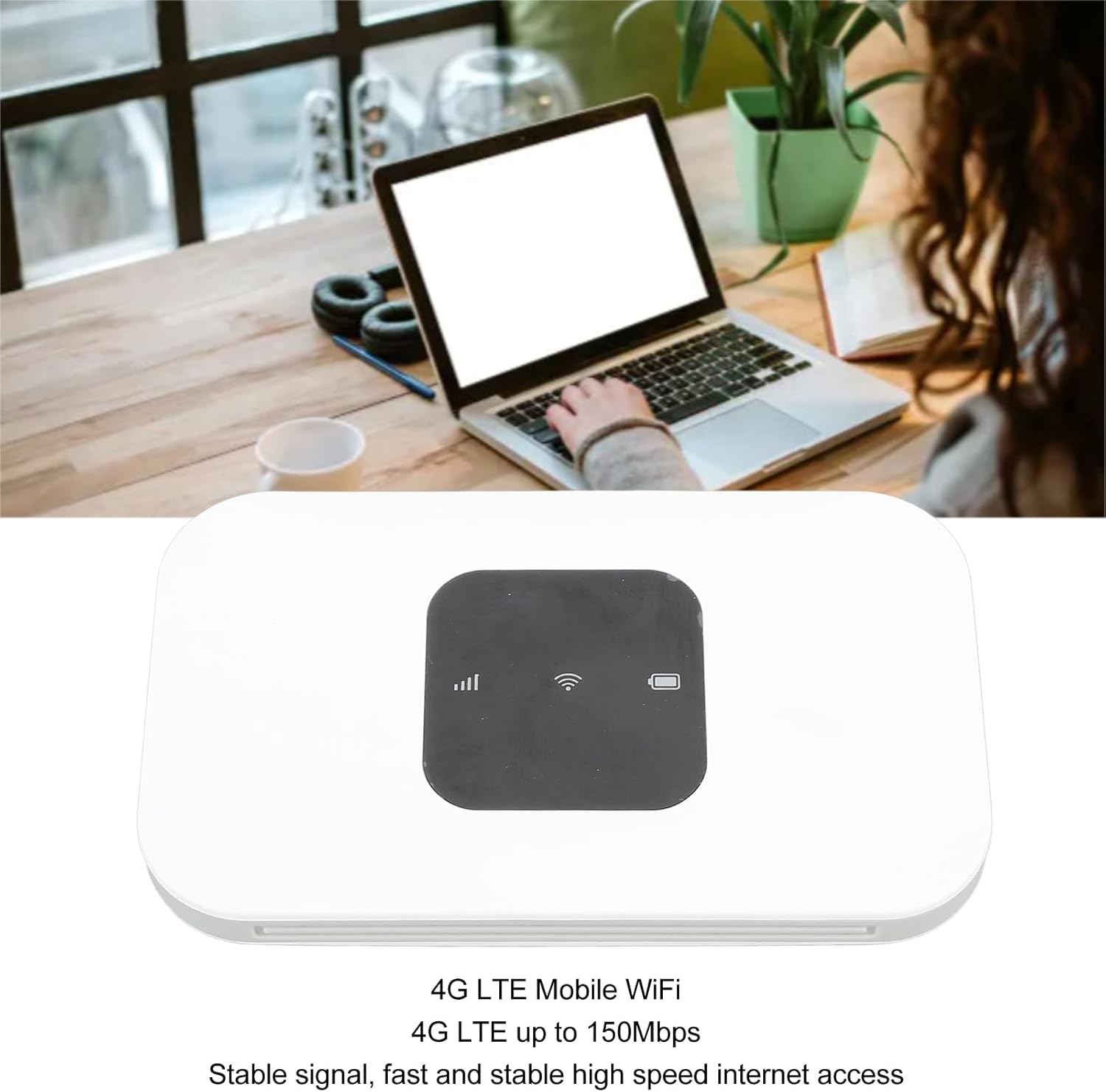 Vbestlife 4G Portable Router displaying 4G LTE Mobile WiFi capabilities