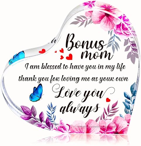 WaaHome Regalos para el Día de la Madre de hija e hijo, regalos para suegra de nuera, regalos de cumpleaños para el día de la madre para mamá suegra