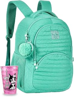 Mochila Escolar Rebecca Bonbon Menina Infantil Com Copo e Chaveiro RB