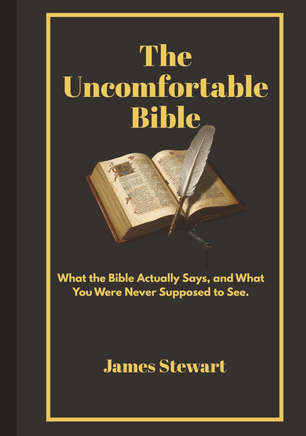 The Uncomfortable Bible: What the Bible Actually says, and What You Were Never Supposed to Notice.
