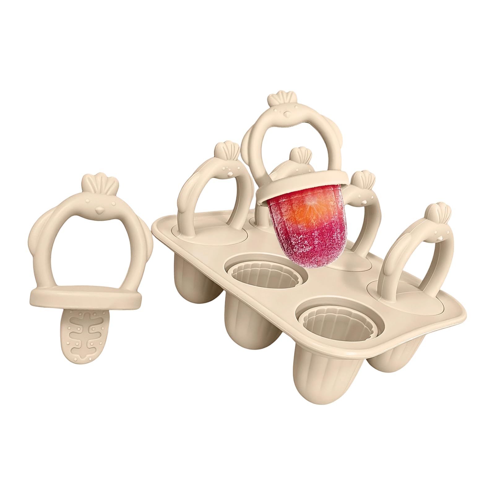 PANGBOER Sustainable Dessert Molds for Creating Cold Snacks At Home Without Sticking Best Ice Cream Molds