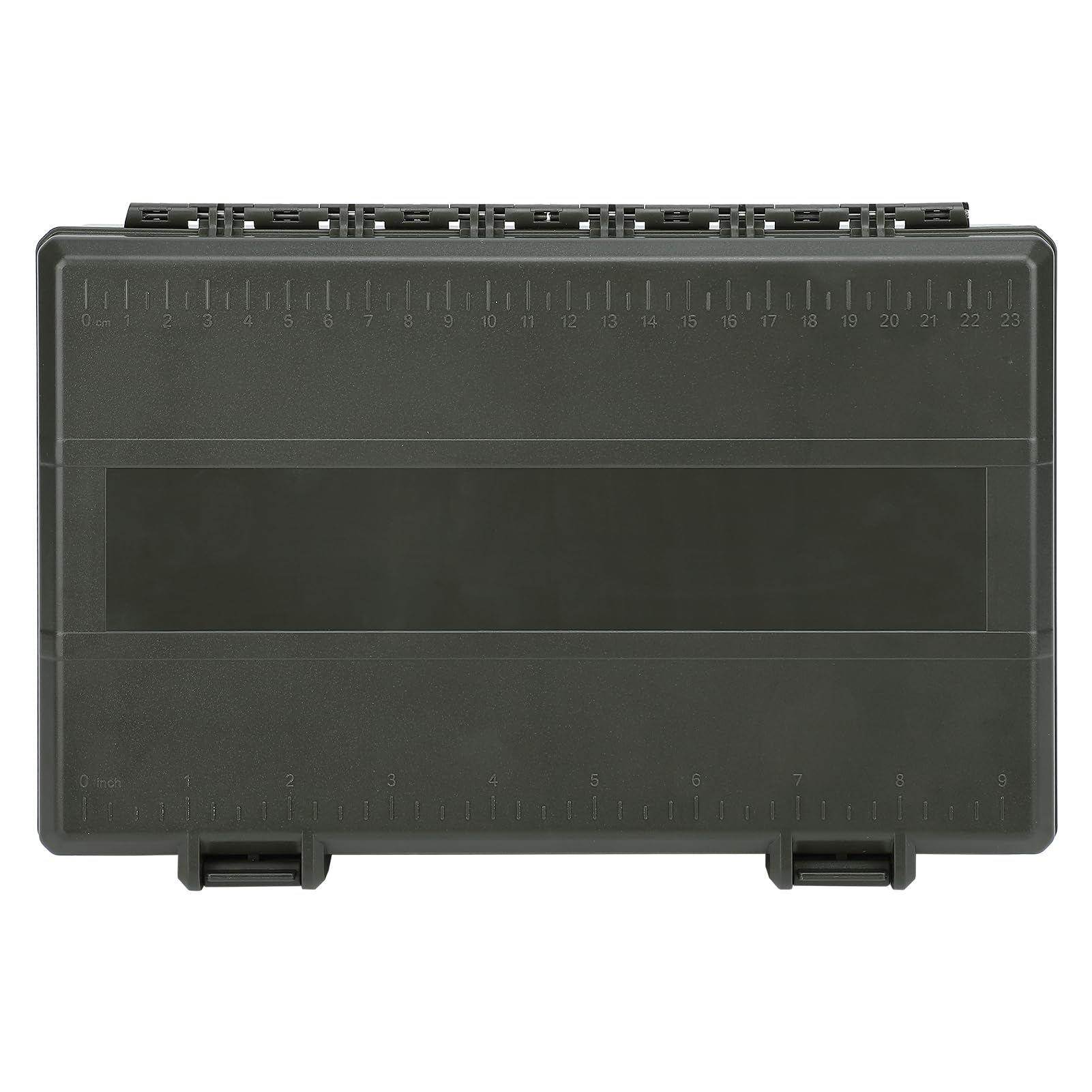 Ampio Spazio di Stoccaggio Rig Box Organizzatore per la Pesca Alla Carpa con Scala, Design Sigillato, 8 Chiodi, Adatto per gli Appassionati di Attrezzatura per la Pesca Alla Carpa,