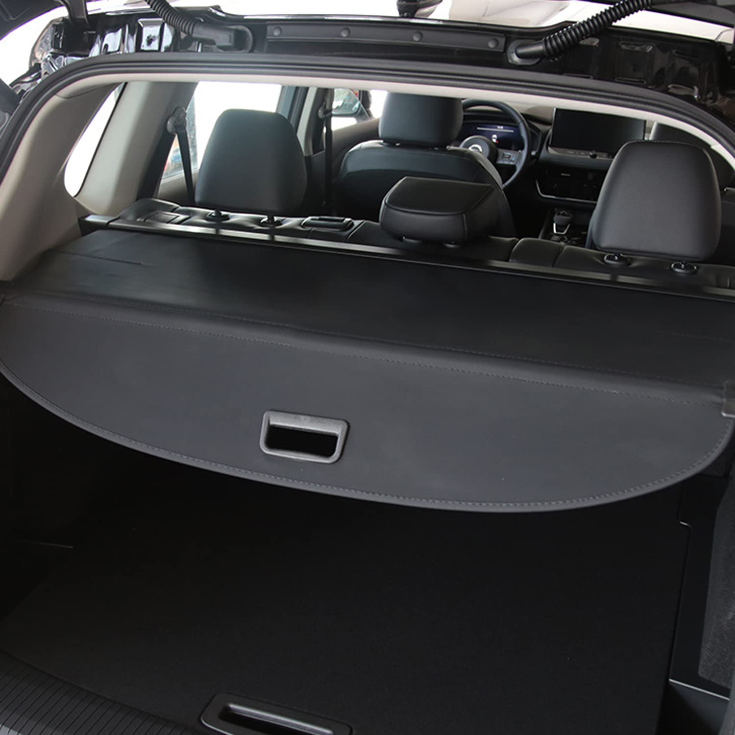 HIGH FLYING 2021 2022 2023 for Nissan Rogue S SV SL Accessories Car Trunk Cargo Cover Rear Boot Security Shield Shade Retractable Black