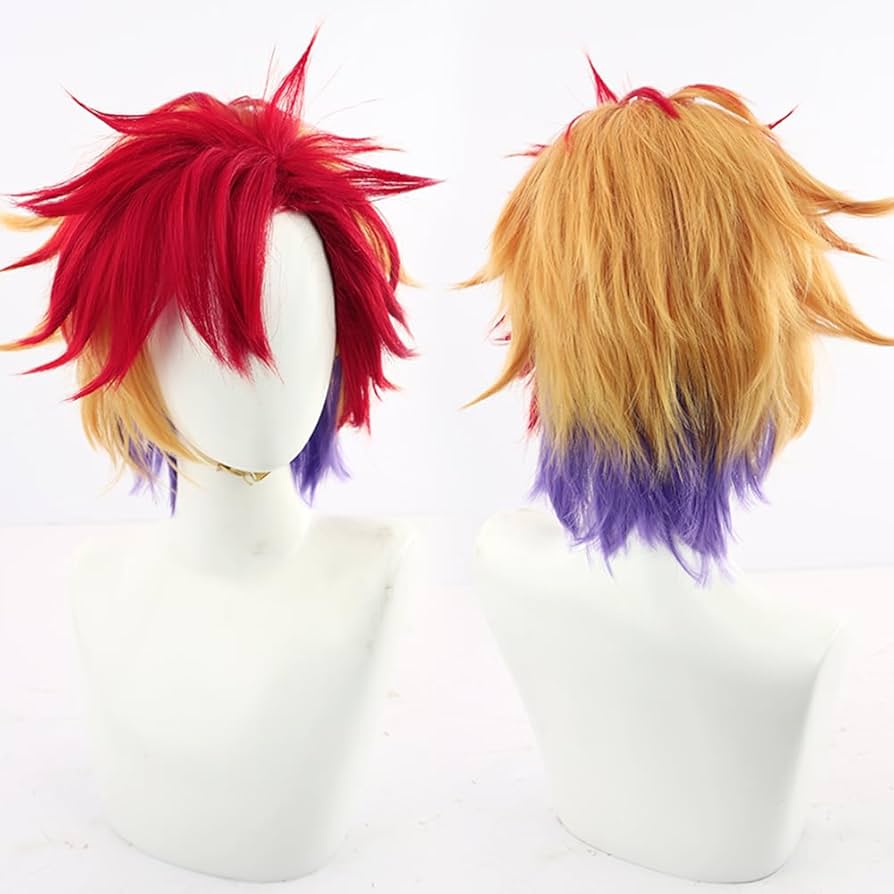 Amazon.co.jp: コスプレウィッグ 緋崎ガンマ 原宿 男子かつら