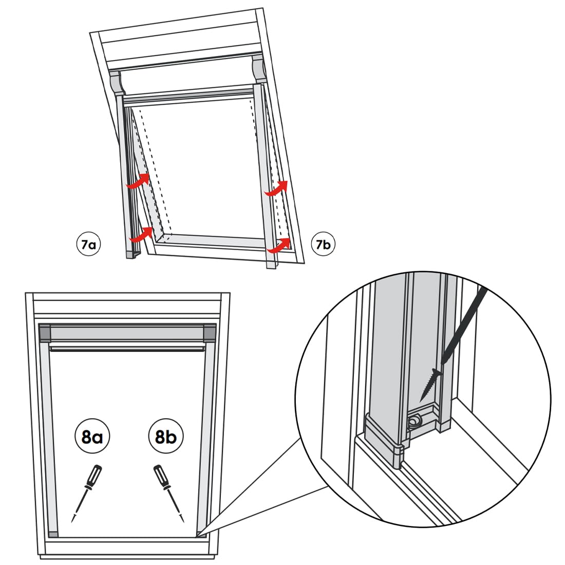 Verdunkelungsrollo Premium für Roto, auf Maß, Thermorollo, Sonnenschutz | Dachfensterrollo, passend für Modelle 310-849, Q4, R35-R88