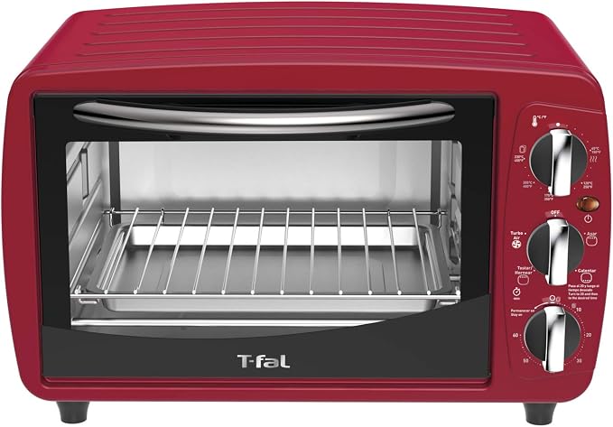 T-Fal Horno eléctrico sobremesa, capacidad 20L, 1300W, temperatura hasta  230°C, Temporizador de 60 minutos : Amazon.com.mx: Hogar y Cocina