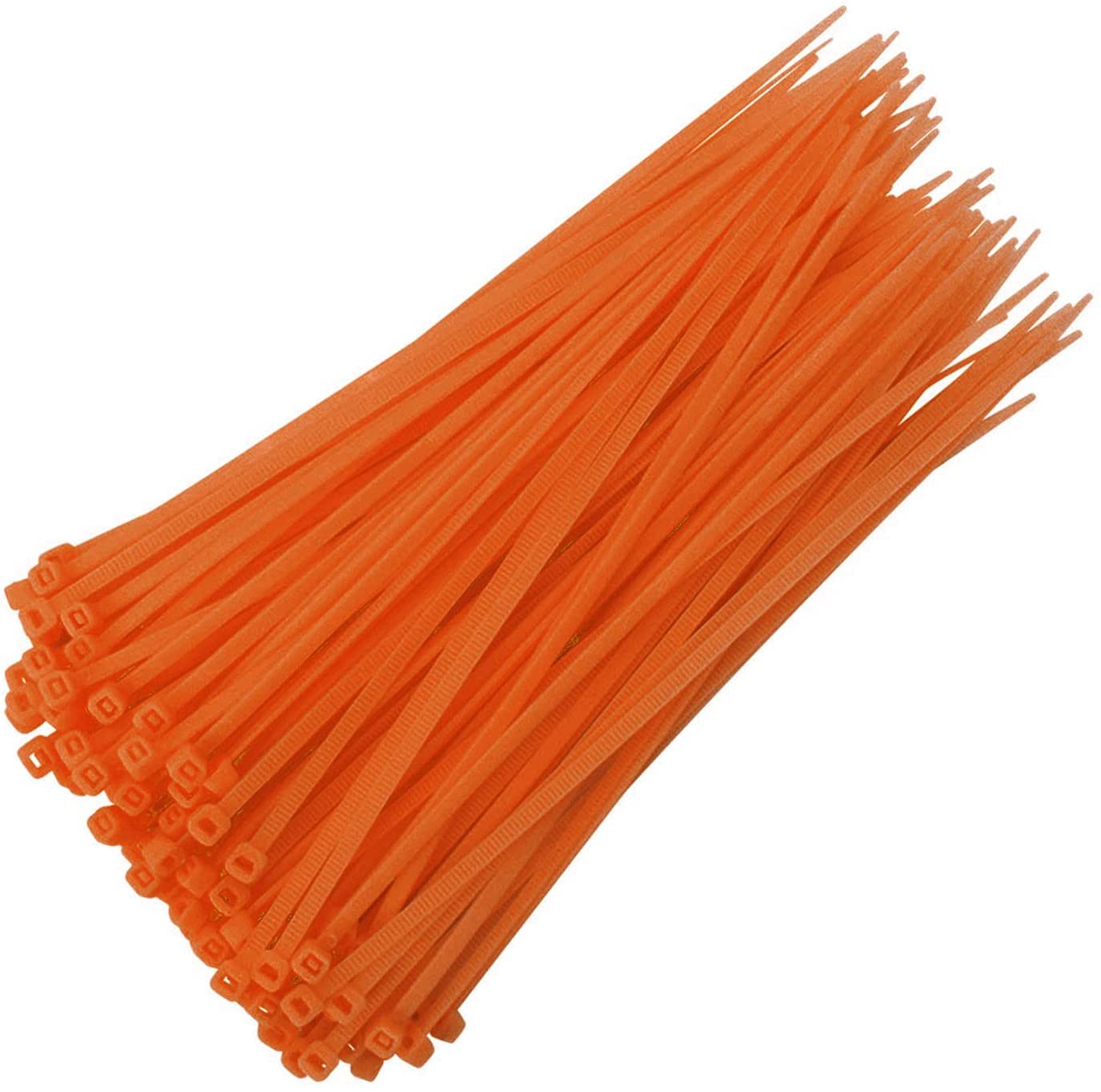 Tiras, 100/900pcs Cable Zip Lazos pesados ​​4in / 8in, corbatas de alambre de plástico con resistencia a la tracción de 18 libras, corbata de nylon automática ( Color : Orange , Size : 900Pcs*4in )