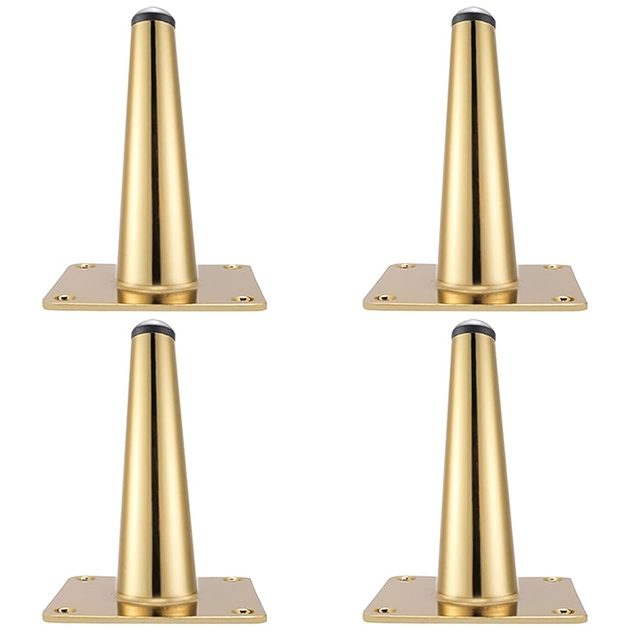カウンターテーブル用　脚　ゴールド Amazon.co.jp: 4個 家具脚 ゴールド 家具足 テーブル 脚 ソファ