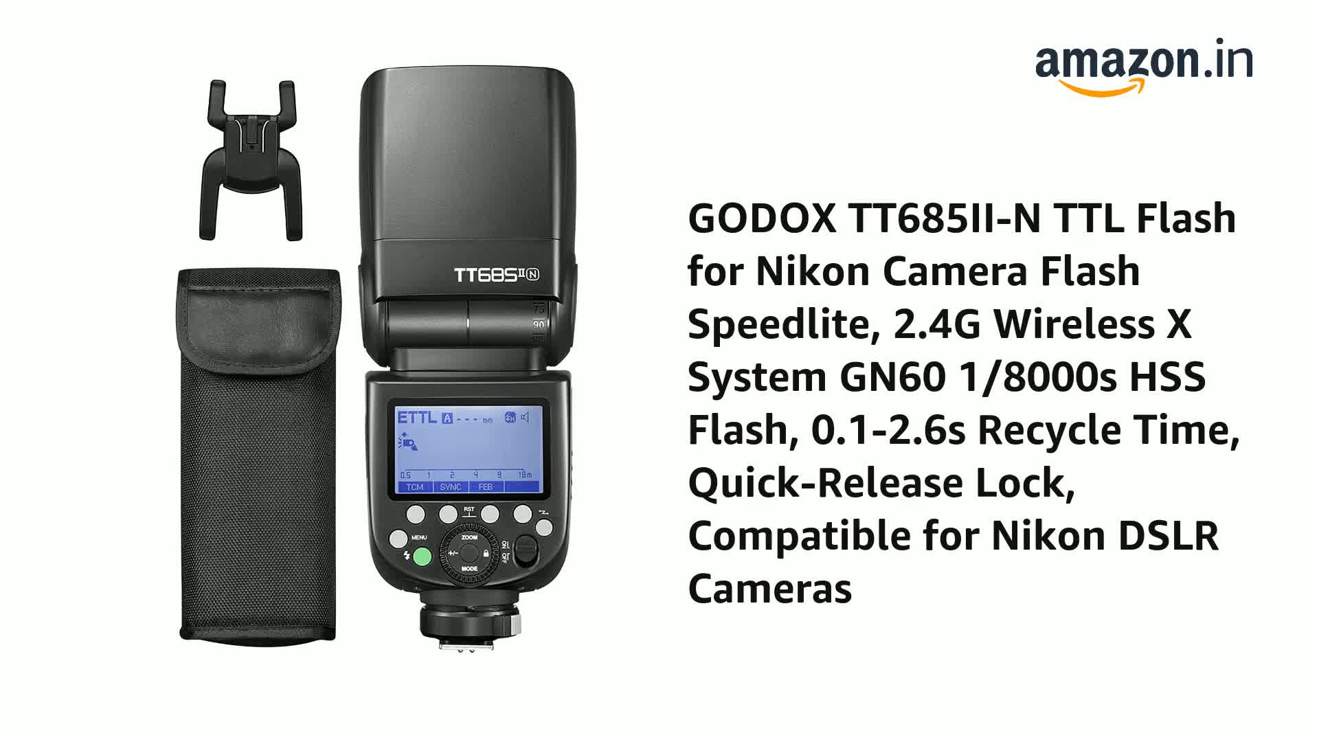 Buy GODOX TT685II-N TTL Flash for Nikon Camera Flash Speedlite