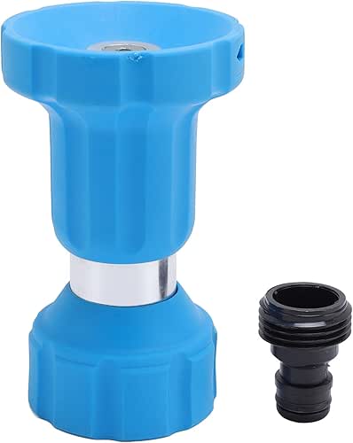 Garden Hose Nozzle,Stainless Steel Heavy Duty Sprayer for Plant Watering,Car