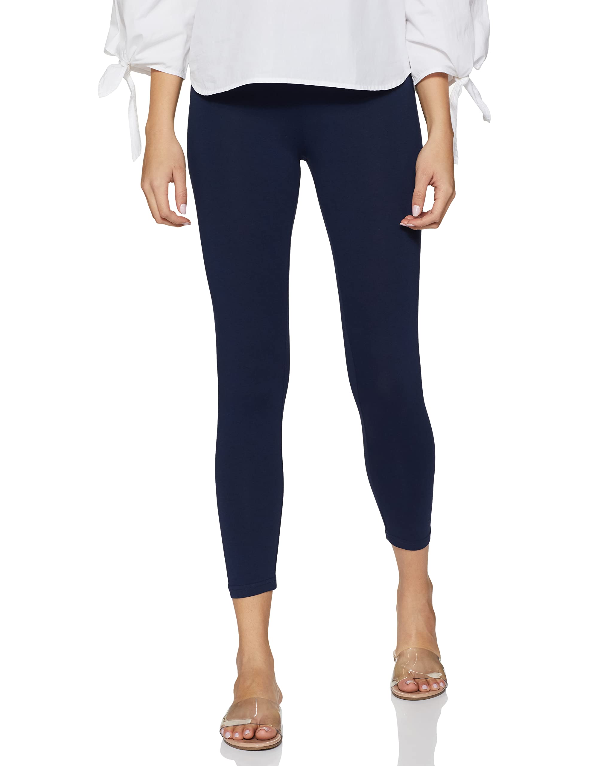 go colors Women's Slim Fit Bottom (LLC-NAVY61-2X_Navy_2XL)-picture-43