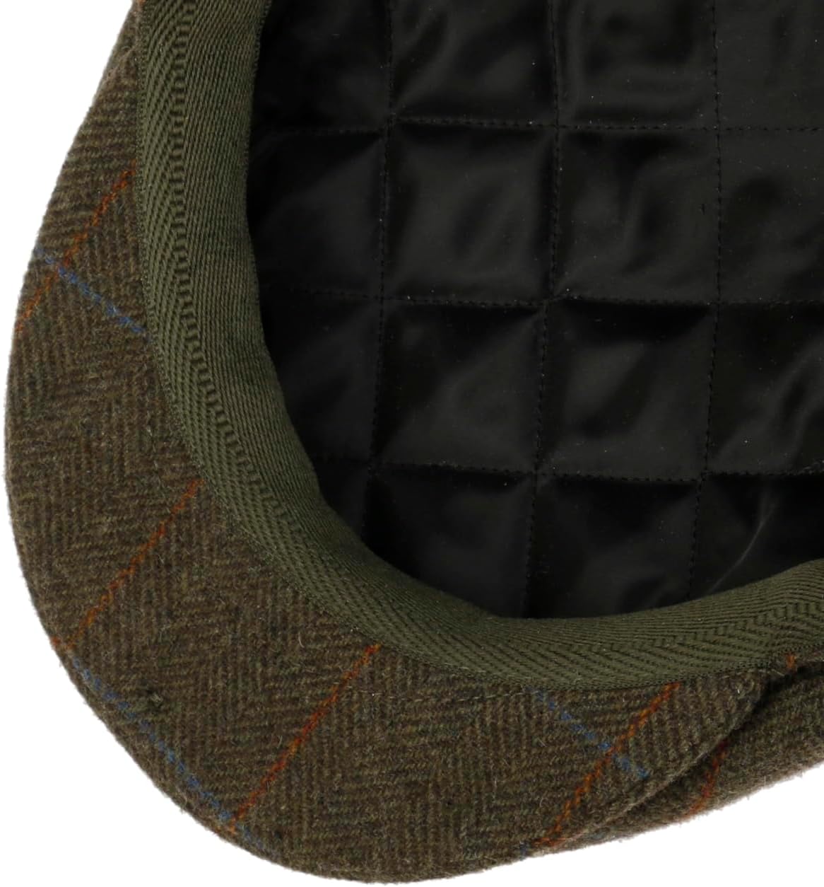 Lipodo Flat Cap with Checked Pattern Women/Men | Made in Italy