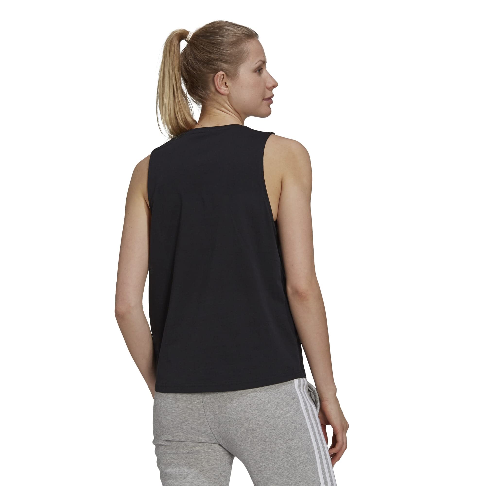 Adidas Essentials Big Logo T-Shirt Senza Maniche Donna (Pacco da 1)