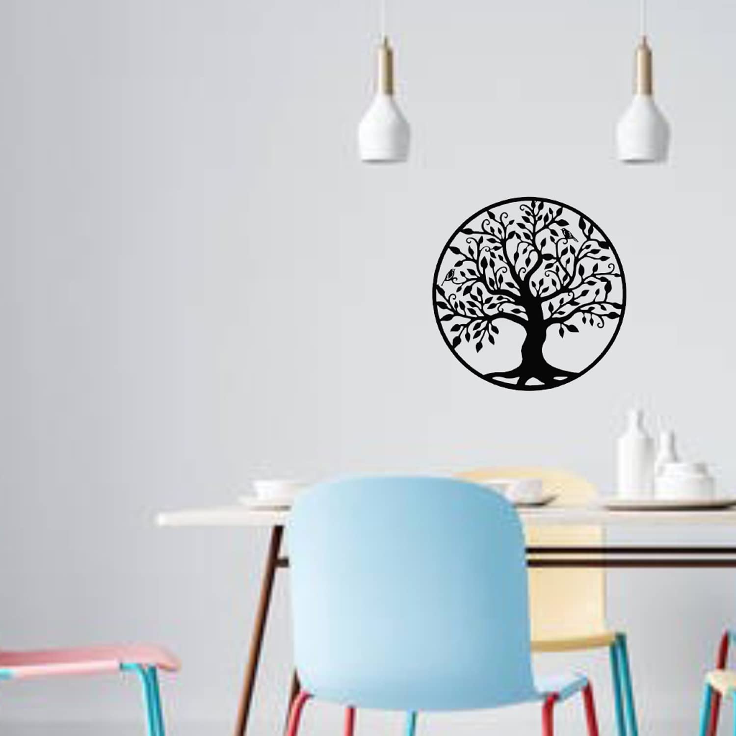 MUURDECO LEVENSBOOM met vogels - Design