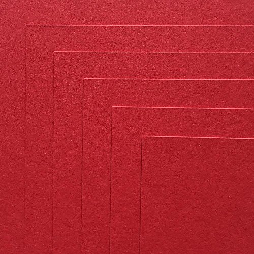 Wild Cherry Red Cardstock Paper - 8.5 x 11 inch 65 lb. Cover -50 Sheets from Cardstock Warehouse - Thumbnail 2