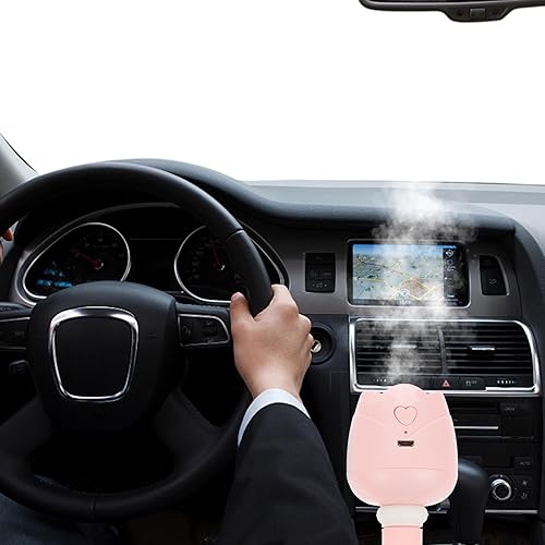 Miniatura 6 de Uonlytech Mini humidificador portátil USB Difusor de niebla fría para viajes, coche, dormitorio, material compacto, humectante de aire personal con