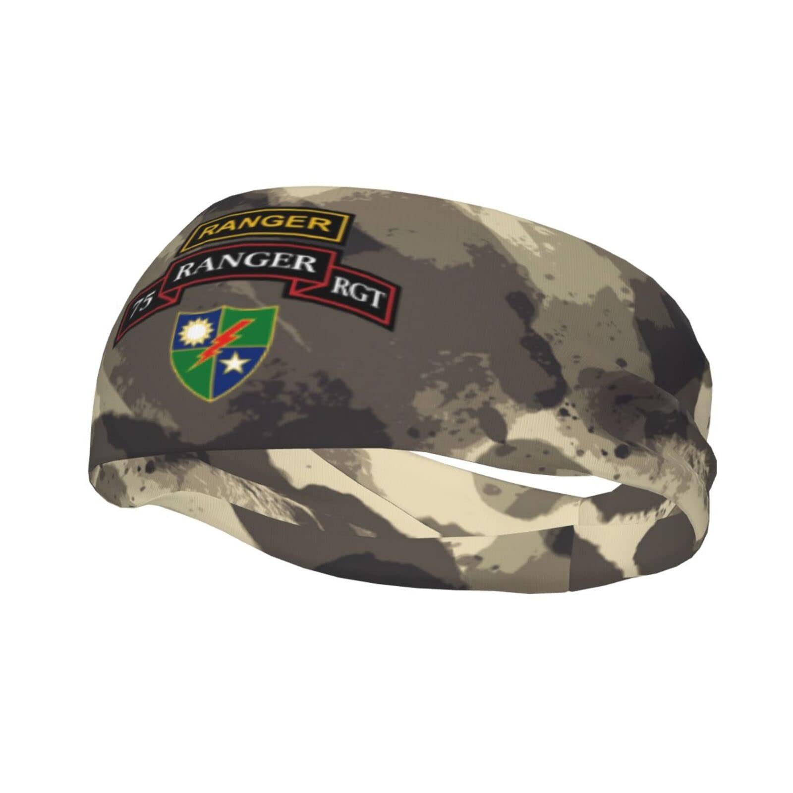 Rangers Creed Army Rangers Sports Sweatband Headband for Men - for Tennis, Basketball, Running, Gym, Working Out