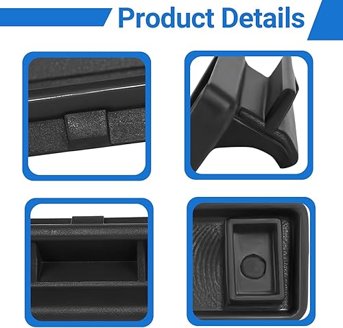 Miniatura 6 de CULMKARI Pestillo deslizante trasero para Ram 1500 2500 2002-2005 reemplaza 5093518AA