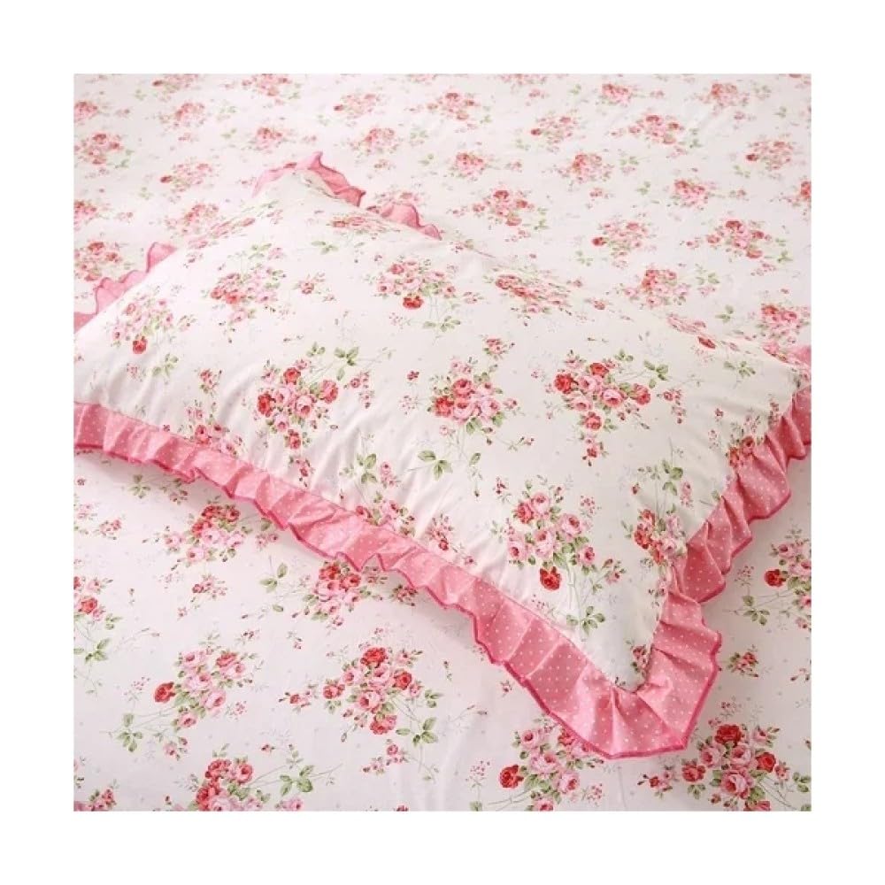 新品未使用フリル付きピローシャム2点 新品未使用フリル付きピローシャム2点 新品未使用フリル付き