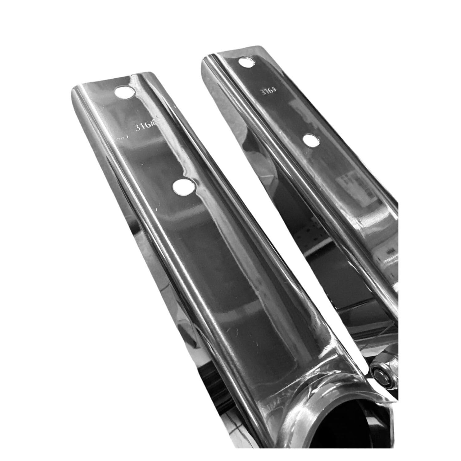 TREPPE Échelle télescopique en acier inoxydable pour bateaux 4 marches