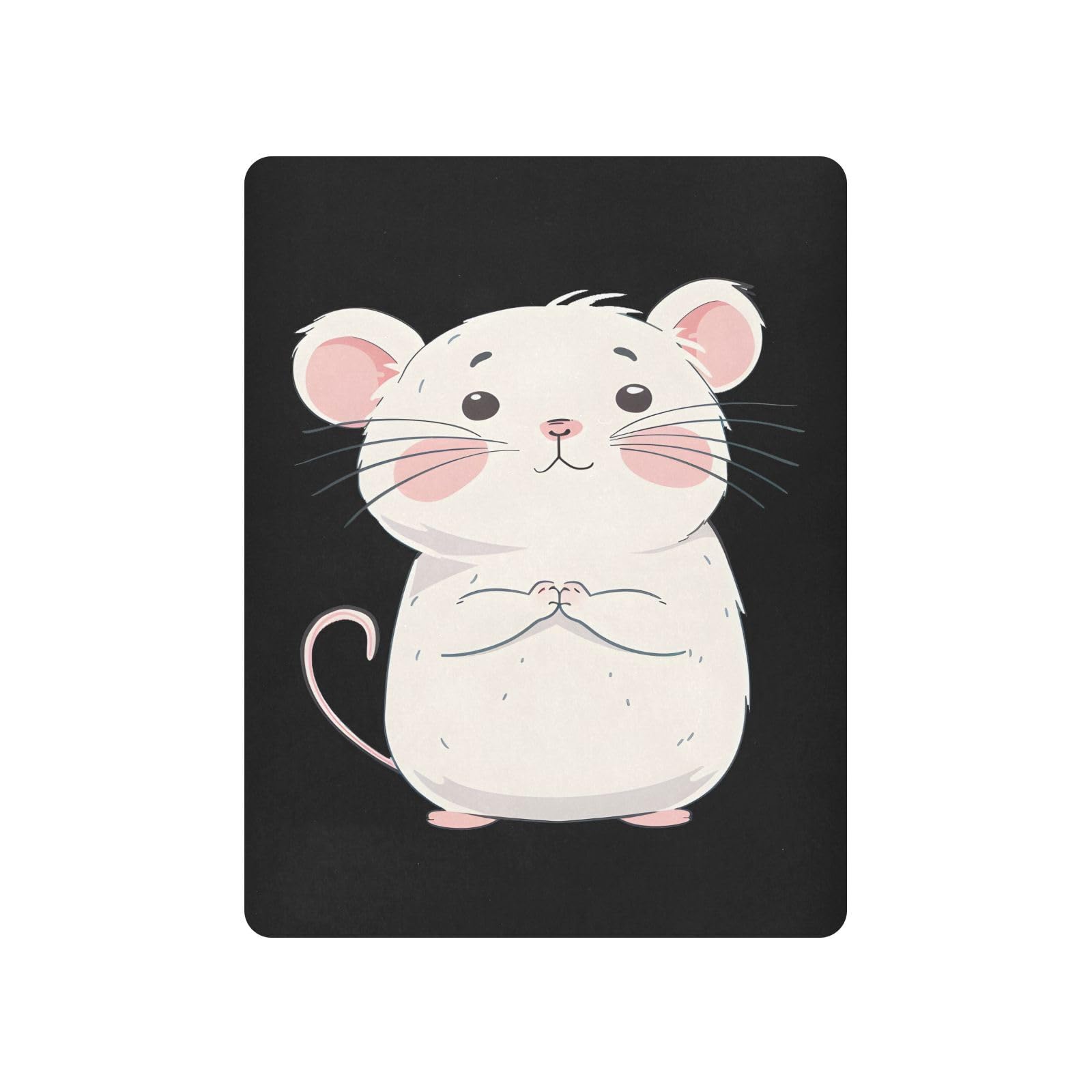 JIPONI Mouse Cartoon Soft Playard Sheet- Pack & Play Sheets Fitted, Breathable Mattress Cover for Standard Size Play Yard, 39’x27’x5’