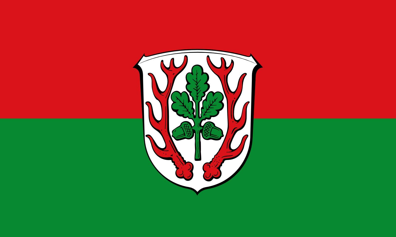 Drapeau Large Juegesheim pavillon haut de gamme de Rodgau Hesse