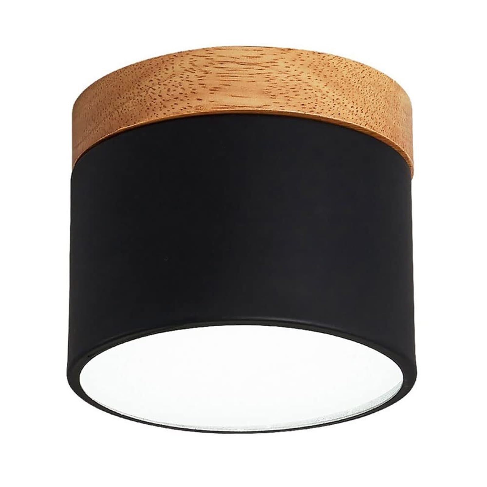 KHUKHU Round Downlight LED Ceiling Lamp Three-Color Dimmable Flush Mount Light Fixture Close to Ceiling Light Fixtures Corridor Decorative Light Home Nordic Entrance Hallway Macaron Light(D)