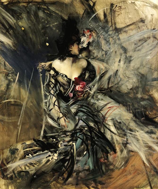 Tableau danseuse espagnole affiche impression d'art image sur toile 60x90cm