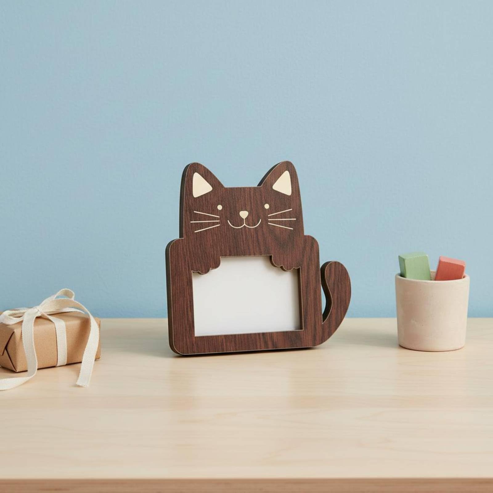 Amazon.co.jp: predolo 動物型木製フォトフレーム かわいい アニマル