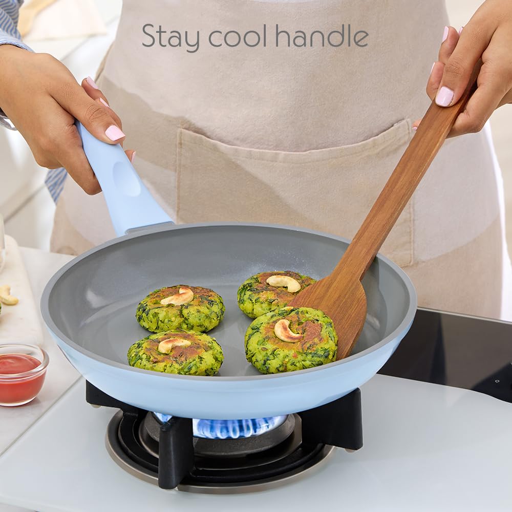 Borosil Vajra Fry Pan - Ceramic Non-Stick -7